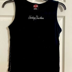Ladies Harley Davidson Tank with Rhinestones
